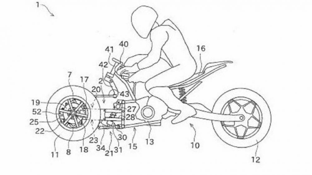 Kawaaski three wheeler